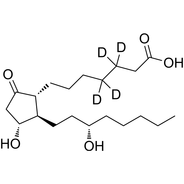 13,14-Dihydro PGE1-d4 2705226-66-8